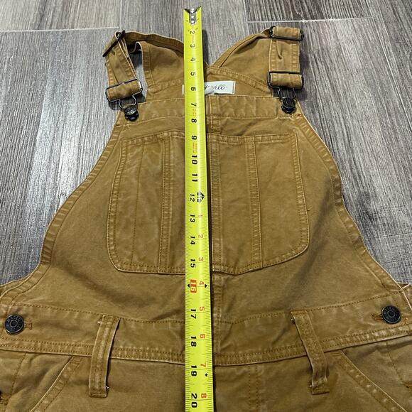 Madewell Overalls Canvas Duck Work Wear Garden Sz Small Womens - Picture 10 of 10